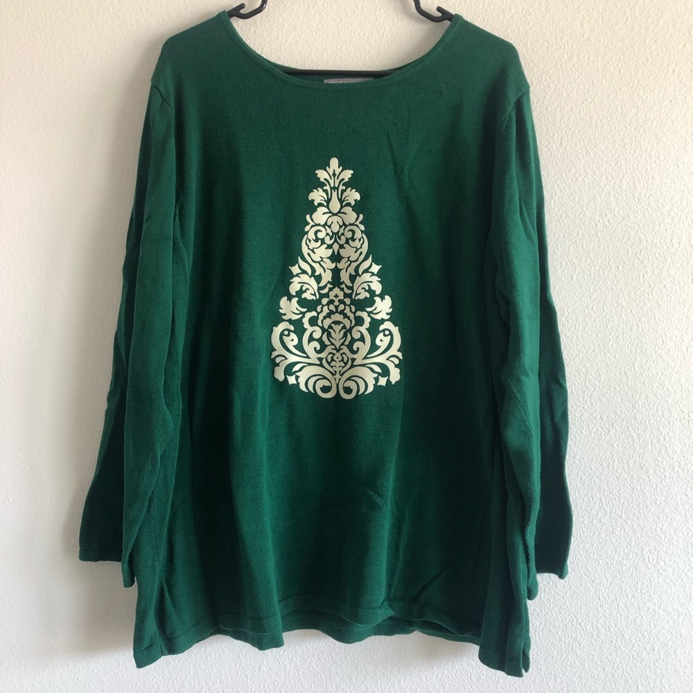 Green Holiday Sweater